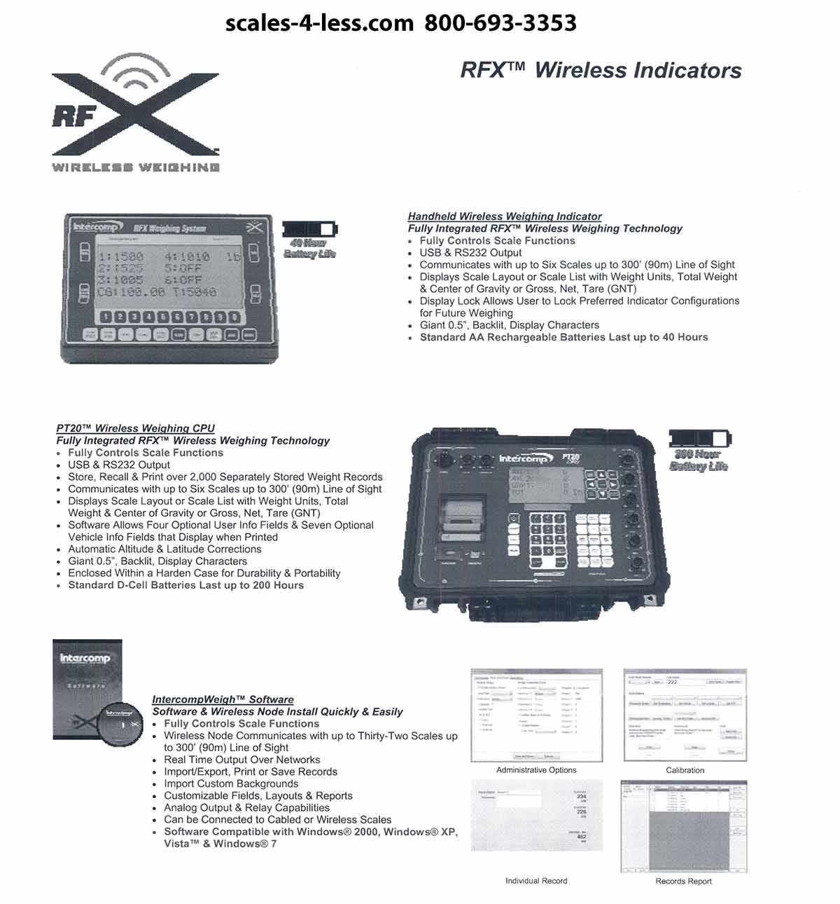 Intercomp HH60 Wireless Indicator 101225-RFX